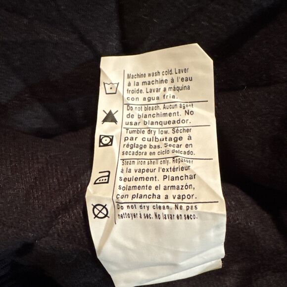 Carhartt J140 Dark Blue Jacket Mens Sz 4XLT Workwear Quilt Lined USA Hooded - Picture 5 of 9